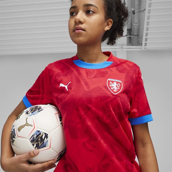 Puma Tšekin Tasavalta 23/24 Junior Junior Lyhythihainen T-paita  9-10 Years