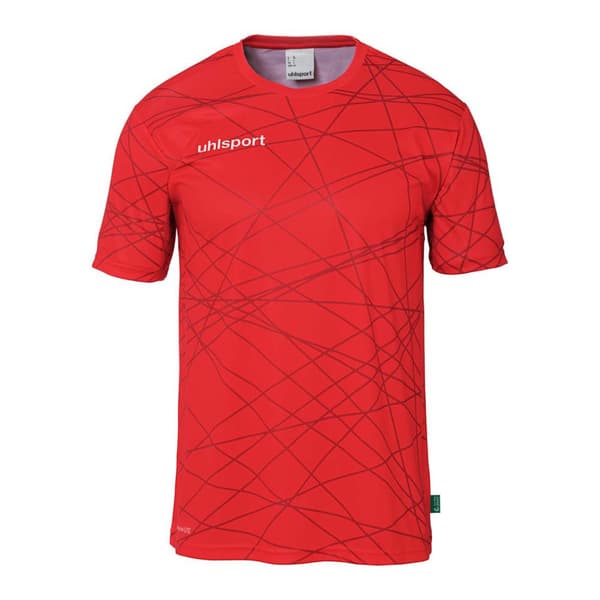 Uhlsport Prediction T-shirt Med Korta ärmar Röd L Man