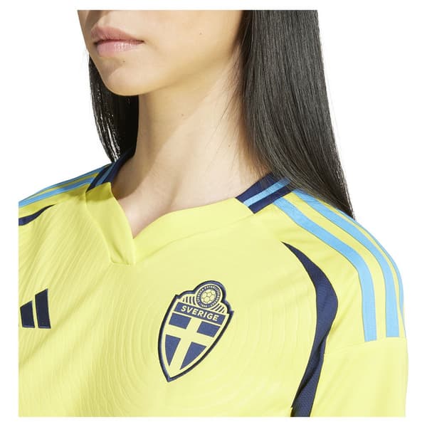 Adidas Kortærmet T-shirt Hjem Sweden 23/24 Gul S