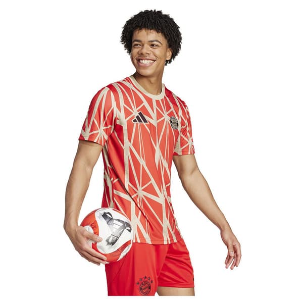 Adidas Pre-match Kortærmet T-shirt Fc Bayern Munich 24/25  S