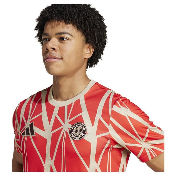 Adidas Pre-match Kortærmet T-shirt Fc Bayern Munich 24/25  S