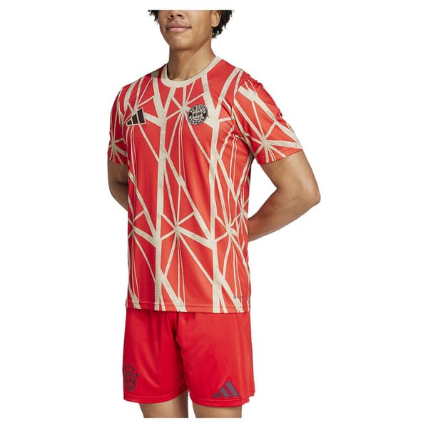 Adidas Pre-match Kortærmet T-shirt Fc Bayern Munich 24/25  S