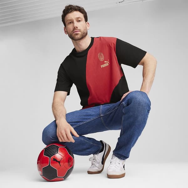 Puma Kortärmad T-shirt Ac Milan Culture+ XL
