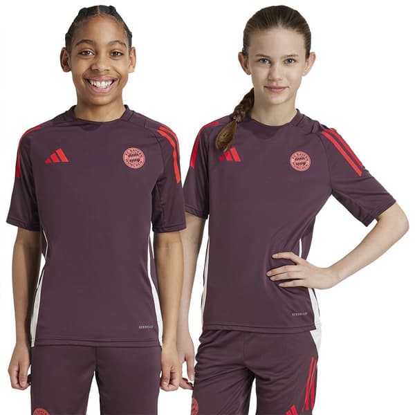 Adidas Junior Träning Kortärmad T-shirt Fc Bayern Munich 24/25  5-6 Years