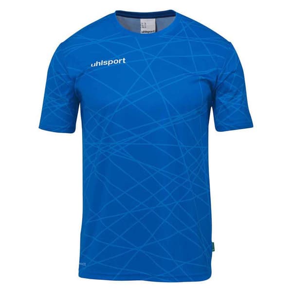 Uhlsport Prediction T-shirt Med Korte ærmer Blå S Mand