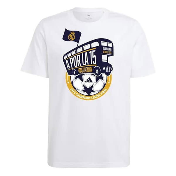 Adidas Kortärmad T-shirt Real Madrid Road To Ucl  2XL Man