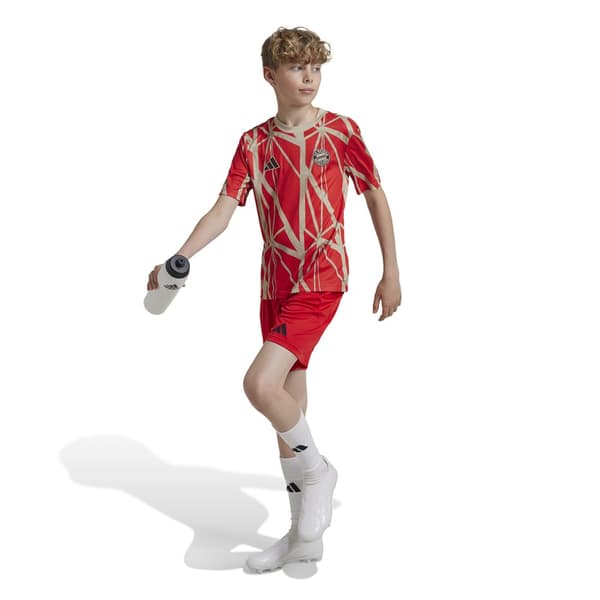 Adidas Fc Bayern Munich 24/25 Junior-ikäisten Ottelua Edeltävä Lyhythihainen T-paita  13-14 Years
