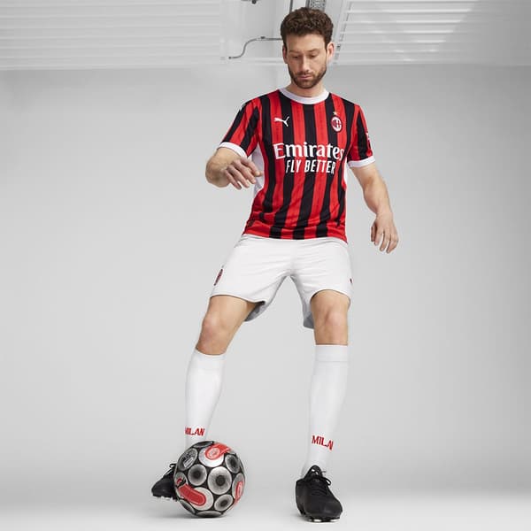 Puma Ac Milan Home T-shirt Med Korte ærmer S