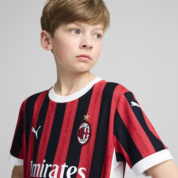 Puma Ac Milan Home T-shirt Med Korta ärmar  5-6 Years