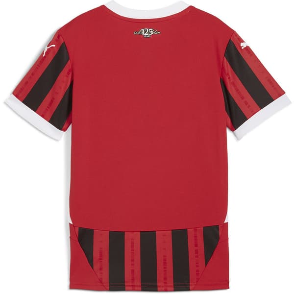 Puma Ac Milan Home T-shirt Med Korta ärmar  5-6 Years