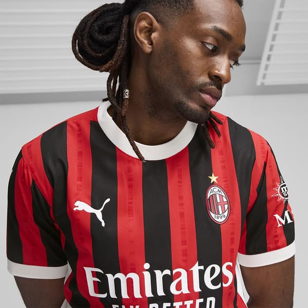 Puma Ac Milan Home Authentic Lyhythihainen T-paita  L