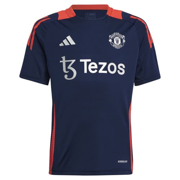 Adidas Manchester United 24/25 Junior Tränings T-shirt Med Korta ärmar  15-16 Years