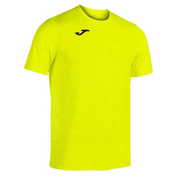 Joma Marathon T-shirt Med Korte ærmer Gul L Mand