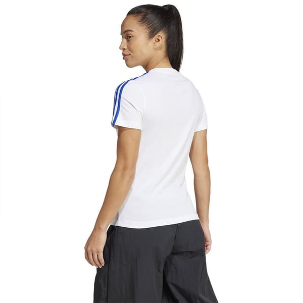 Adidas Real Madrid 3 Stripes Lyhythihainen T-paita M Nainen