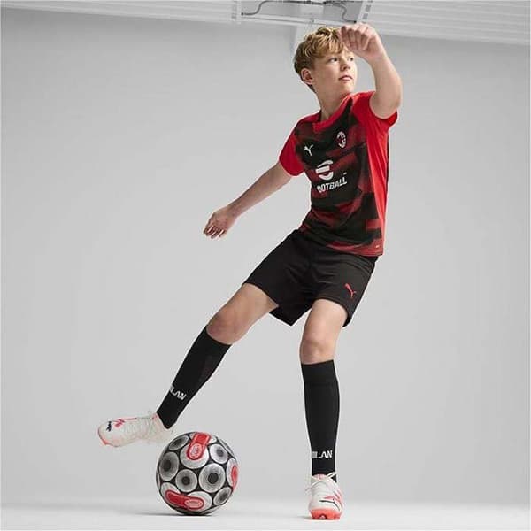 Puma Ac Milan Prematch T-shirt Med Korta ärmar  9-10 Years