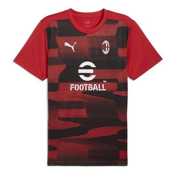 Puma Ac Milan Prematch T-shirt Med Korta ärmar XS