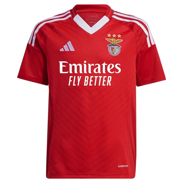 Adidas Benfica Lisboa 24/25 Kortærmet T-shirt Hjem  13-14 Years