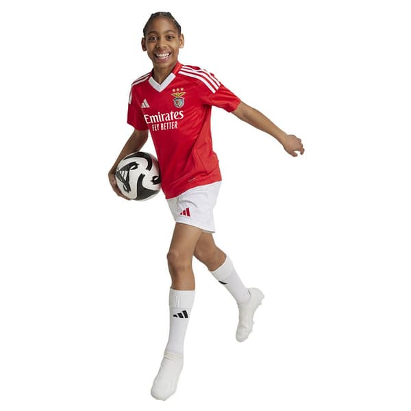 Adidas Benfica Lisboa Smu 24/25 Kortärmad T-shirt Hem 7-8 Years