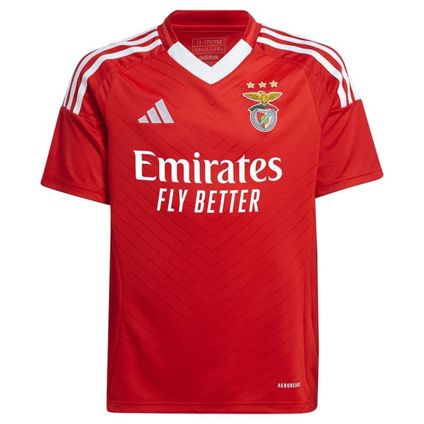 Adidas Benfica Lisboa Smu 24/25 Kortärmad T-shirt Hem 11-12 Years