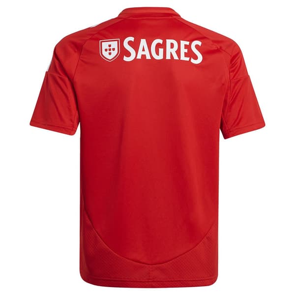 Adidas Benfica Lisboa Smu 24/25 Kortärmad T-shirt Hem 11-12 Years