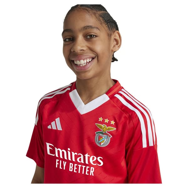 Adidas Benfica Lisboa Smu 24/25 Kortärmad T-shirt Hem 11-12 Years