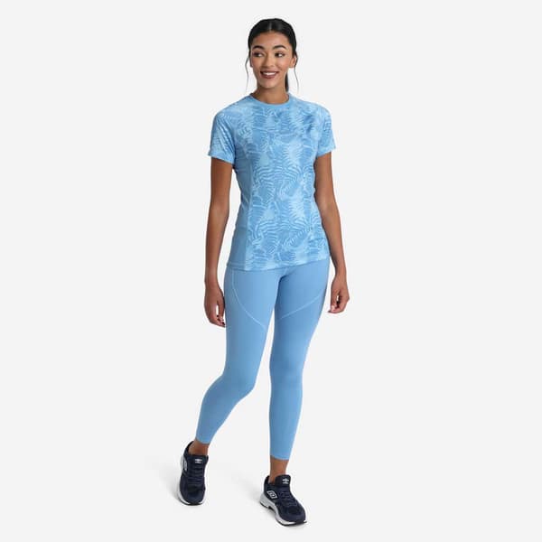 Umbro Pro Training Poly Lyhythihainen T-paita Sininen XL Nainen