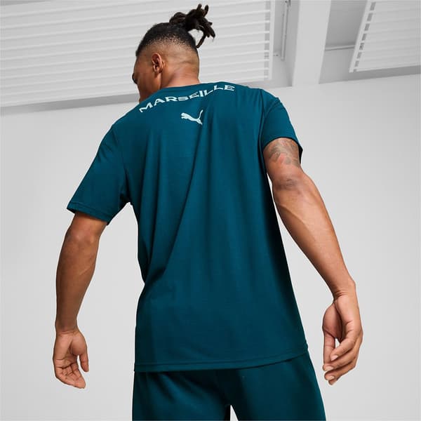 Puma Olympique Marseille Casuals T-shirt Med Korte ærmer  XL