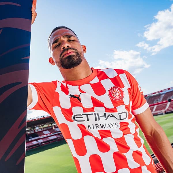Puma Girona Fc Home T-shirt Med Korta ärmar  M