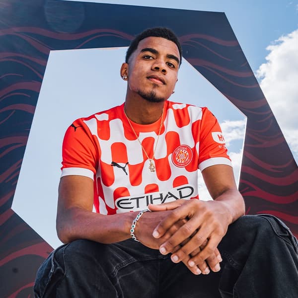 Puma Girona Fc Home T-shirt Med Korta ärmar  M