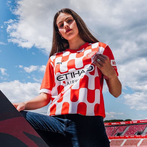 Puma Girona Fc Home T-shirt Med Korta ärmar  M