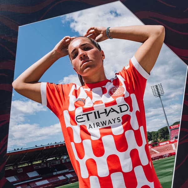 Puma Girona Fc Home T-shirt Med Korta ärmar  M