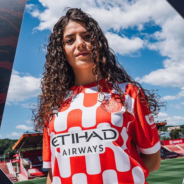 Puma Girona Fc Home T-shirt Med Korta ärmar  M