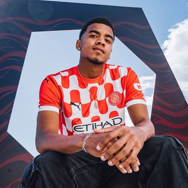 Puma Girona Fc Home T-shirt Med Korte ærmer  15-16 Years