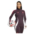 Pikkukuva 5 / 8: Adidas Fc Bayern Munich Tiro 24/25 Harjoituspuolipitkä Vetoketjullinen Collegepaita  XL