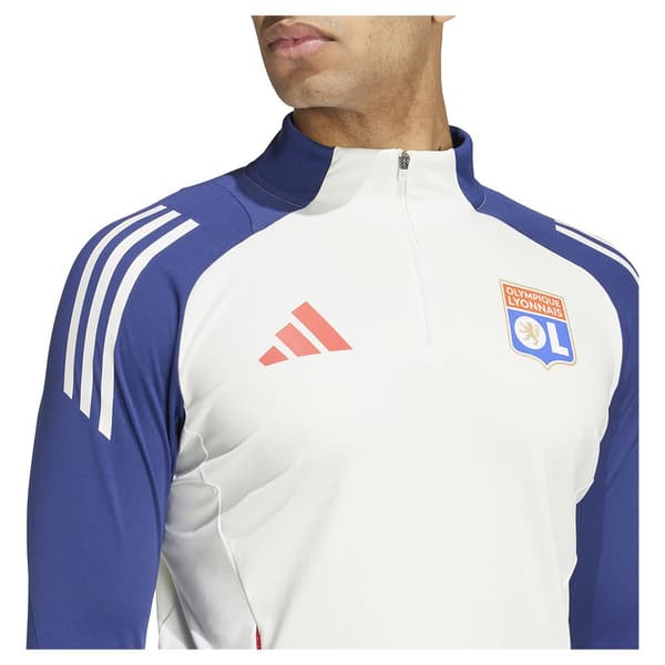 Adidas Olympique Lyon Tiro 24/25 Träningsdressjacka Blå M