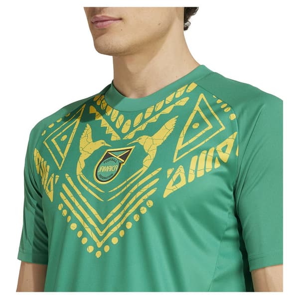 Adidas Jamaica 24/25 Pelipaita Lyhythihainen Vihreä S