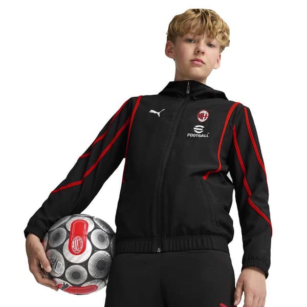 Puma Ac Milan Prematch Junior Jacka 5-6 Years