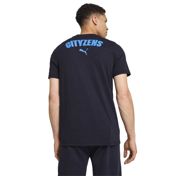 Puma Manchester City Fc Casuals T-shirt Med Korta ärmar  2XL