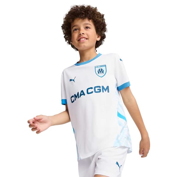 Puma Olympique Marseille Home T-shirt Med Korta ärmar 7-8 Years