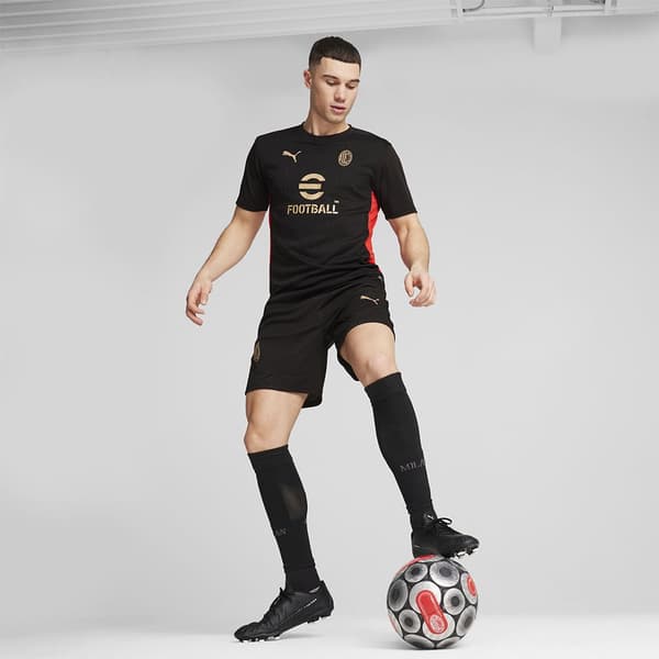 Puma Ac Milan Training T-shirt Med Korte ærmer M