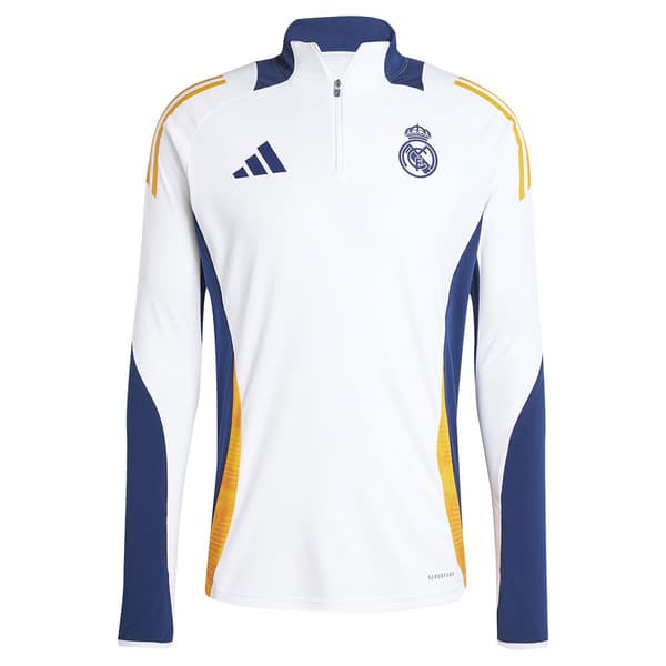 Adidas Real Madrid Tiro Competition 24/25 Trænings-halvlynlås-sweatshirt  XS / Regular