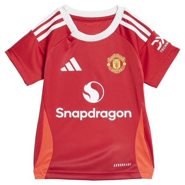Adidas Manchester United 24/25 Babyhjemmesæt  12-18 Months