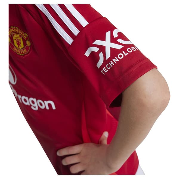 Adidas Manchester United 24/25 Junior Hem Kortärmad T-shirt  13-14 Years