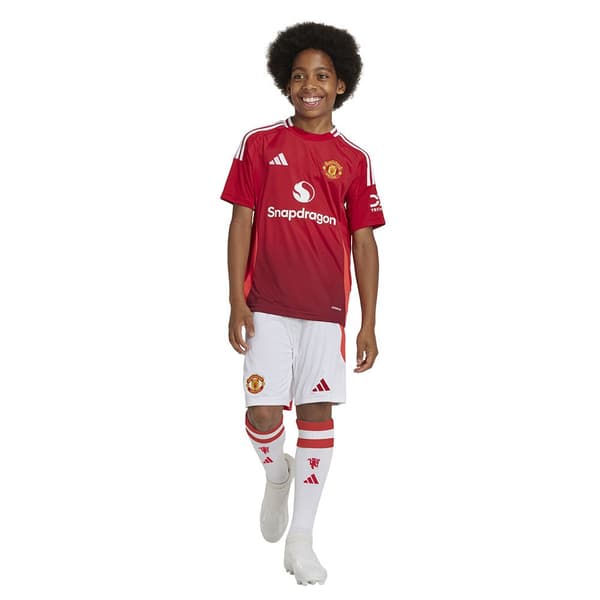 Adidas Manchester United 24/25 Børneshorts Til Hjemmet  11-12 Years