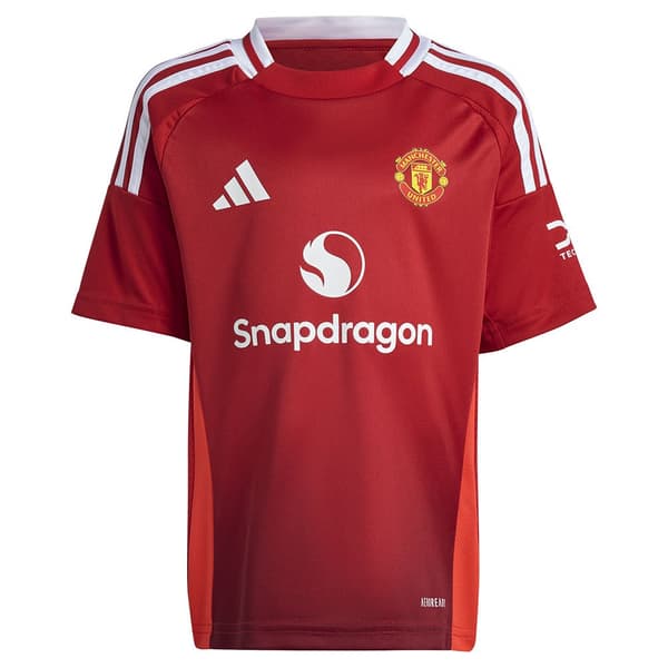 Adidas Manchester United 24/25 Børnenes Hjemmelegesæt  3-4 Years