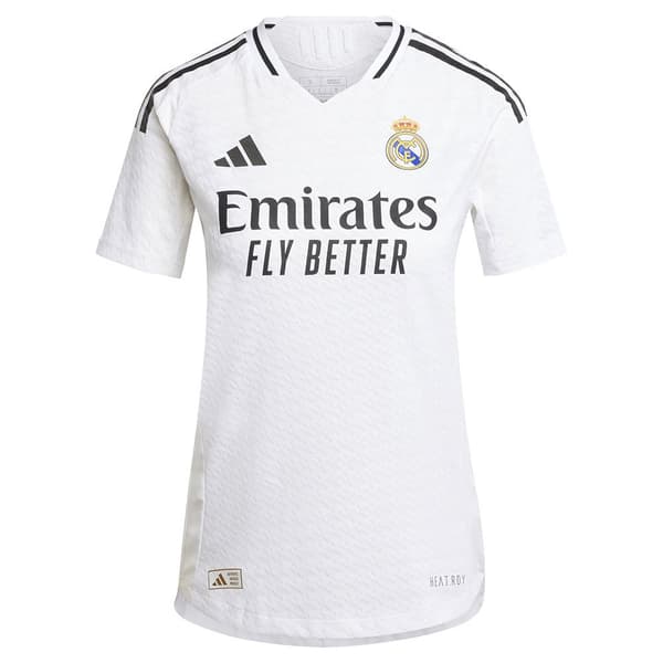 Adidas Real Madrid Authentic 24/25 Korthærmet T-shirt Til Hjemmet  L