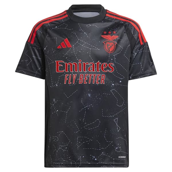 Adidas Benfica Lisboa 24/25 Udebanetrøje Med Korte ærmer  11-12 Years
