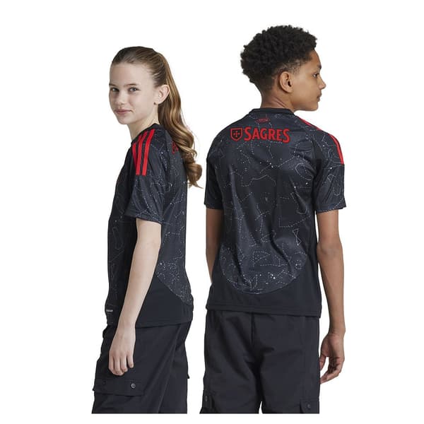 Adidas Benfica Lisboa 24/25 Udebanetrøje Med Korte ærmer  11-12 Years