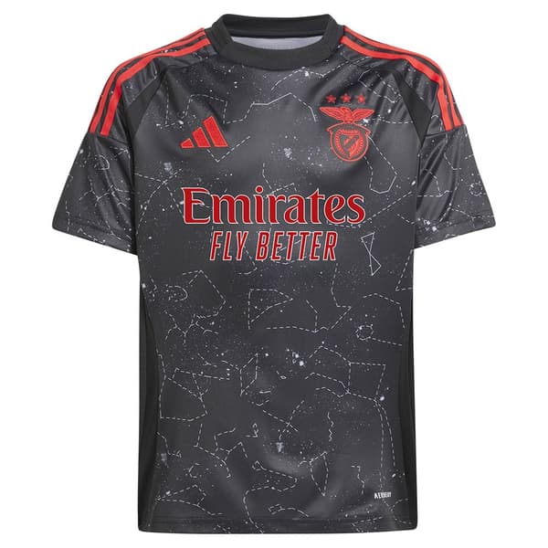 Adidas Benfica Lisboa Smu 24/25 Vieraspelipaita, Lyhythihainen  9-10 Years