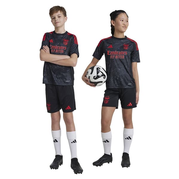 Adidas Benfica Lisboa Smu 24/25 Udebanetrøje Med Korte ærmer  13-14 Years